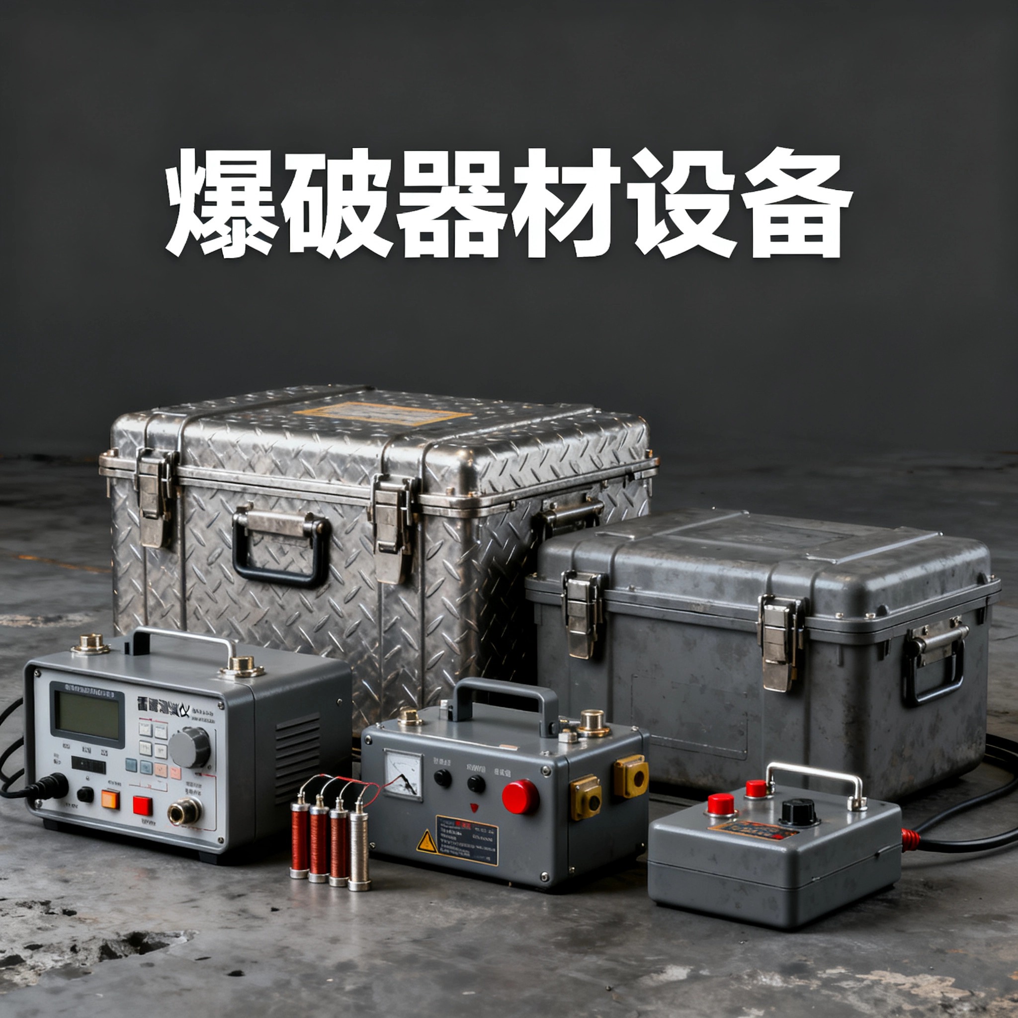 加格达奇爆破工程师的“兵器库”:常用器材一册通